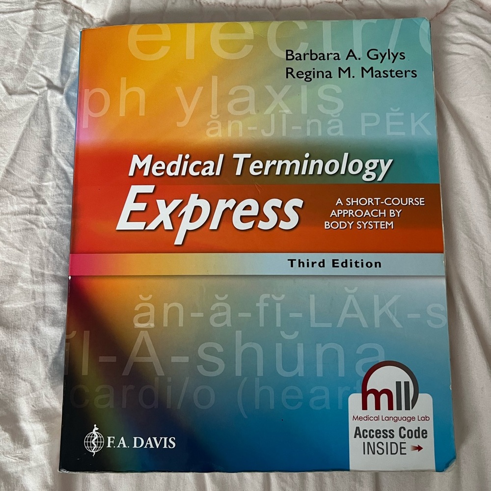Medical Terminology Express Book
